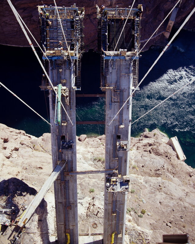 Bridge Construction Site — Gray