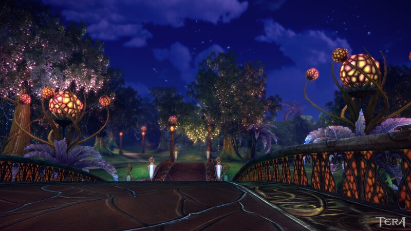 Bridge in Fantasy Forest
