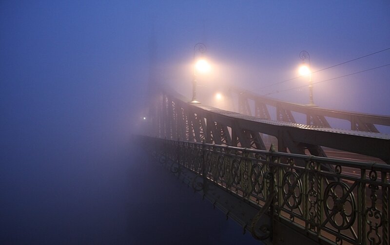 Bridge in Fog