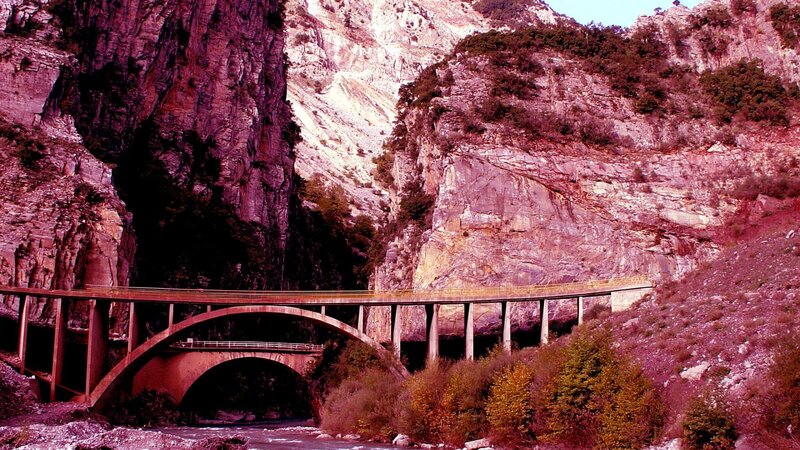 Bridge in Mountain Canyon