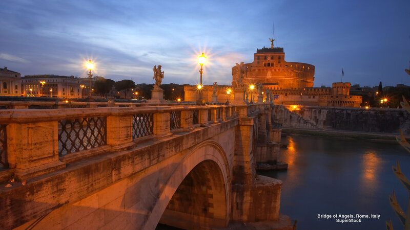 Bridge of Angels in Rome