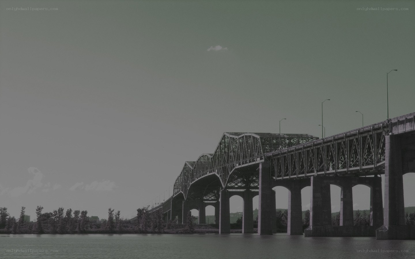 bridge over a river