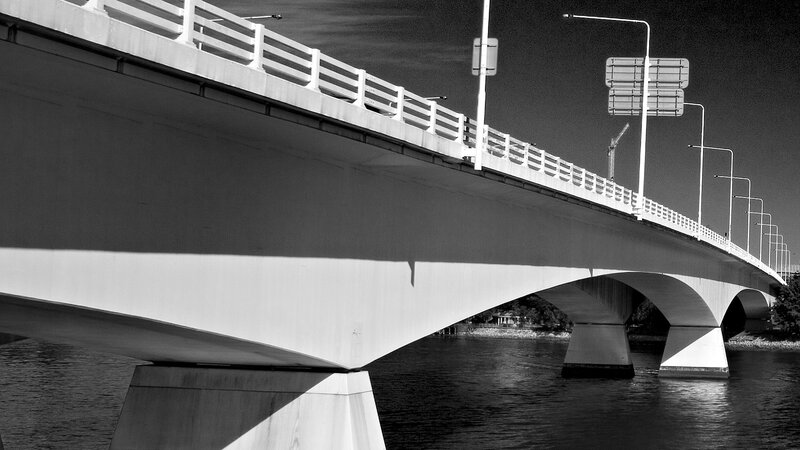 Bridge over a river