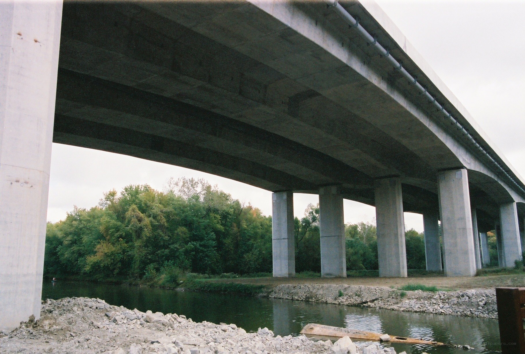 Bridge over a river