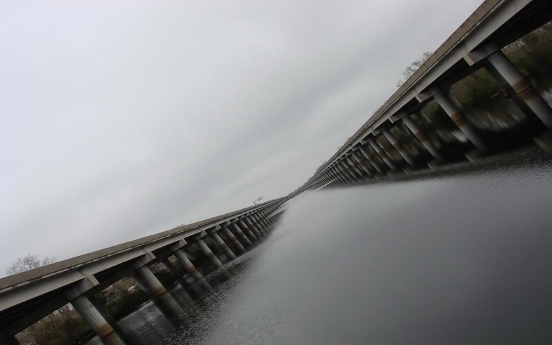 Bridge over a river