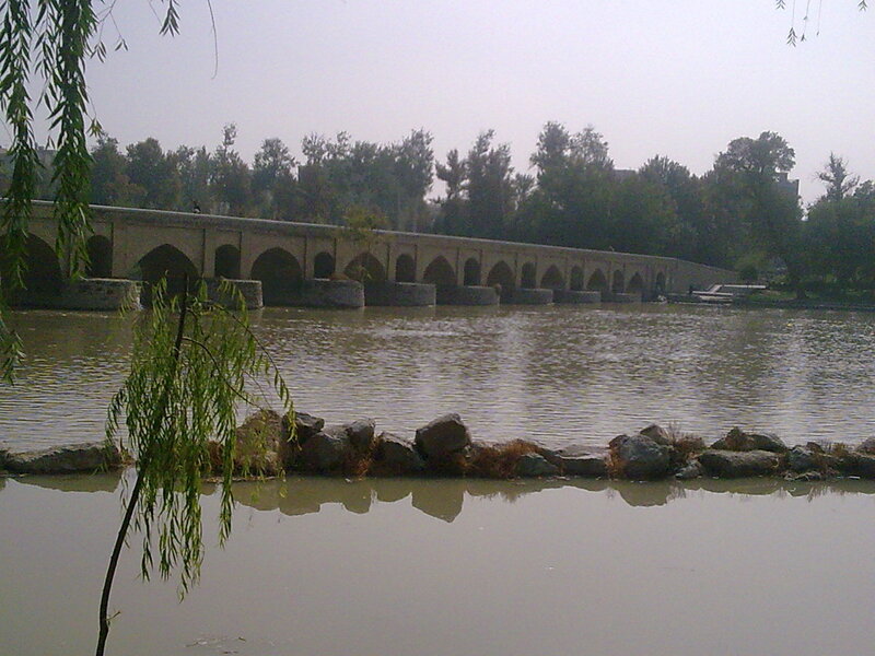 Bridge over a river in Iran