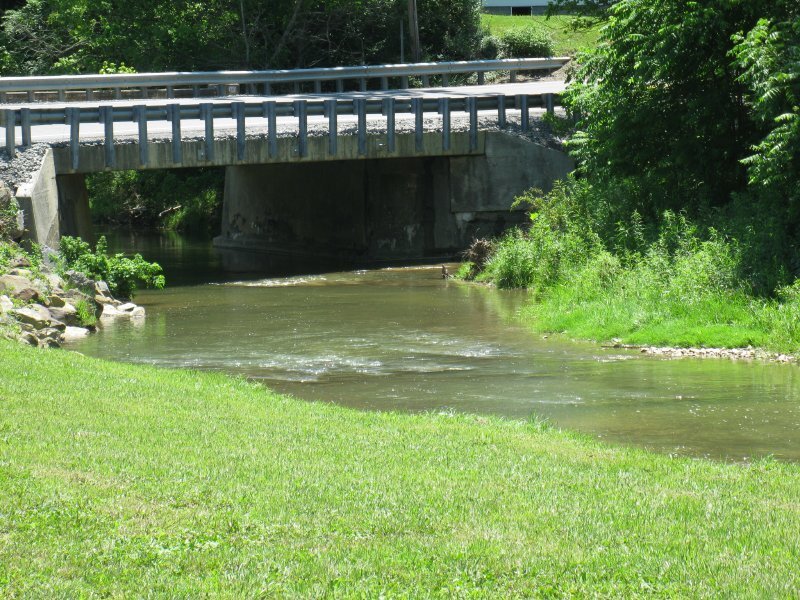 Bridge over a small river