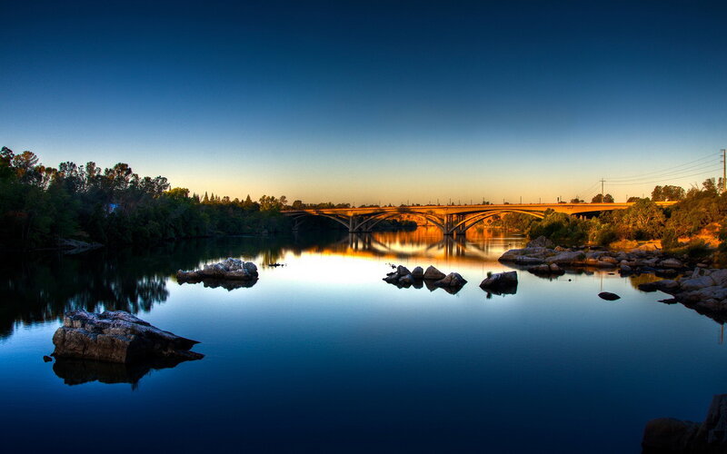 Bridge over Calm River