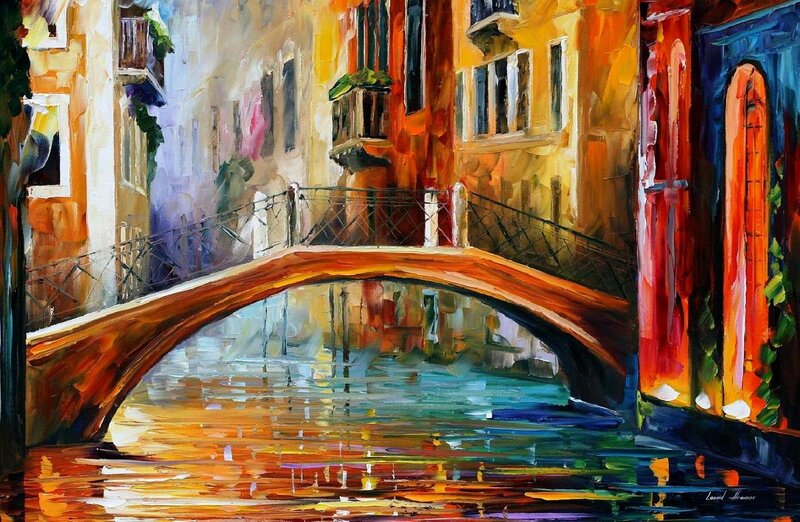 Bridge over Canal — Yellow