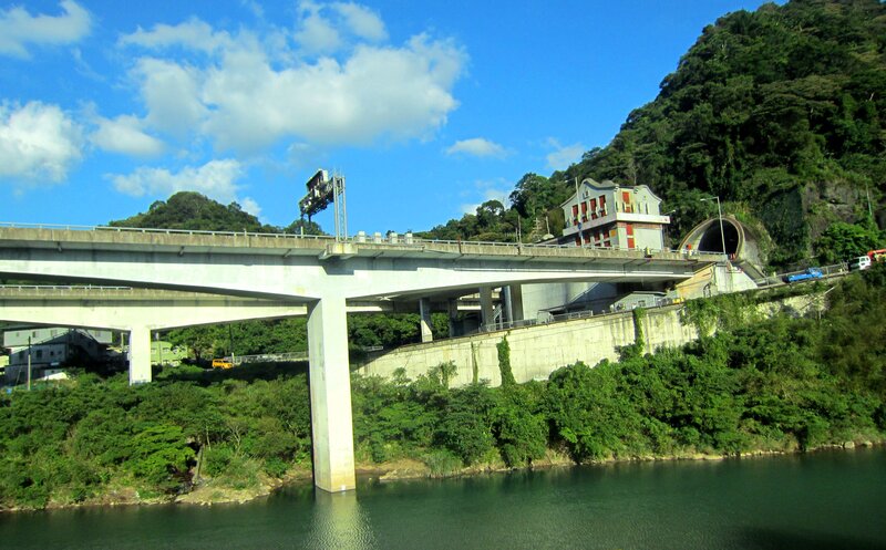 Bridge over River — Blue, Serene, Afternoon