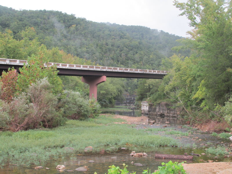 Bridge over River — Green, Serene, Morning
