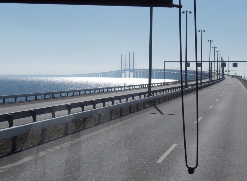 Bridge over the sea
