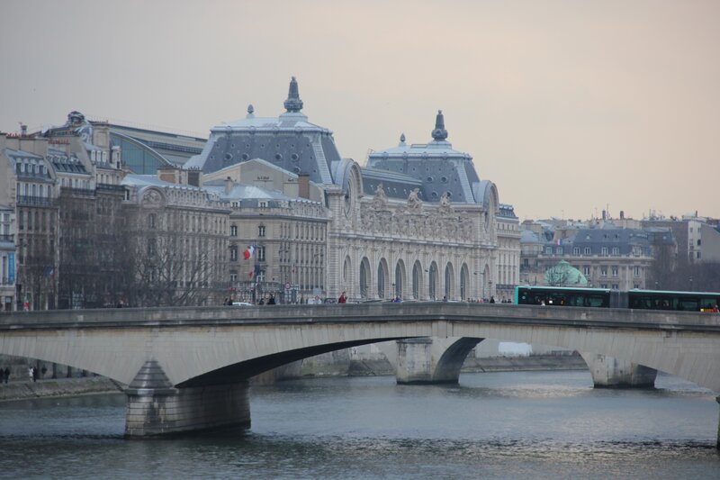 Bridge over the Seine in Paris