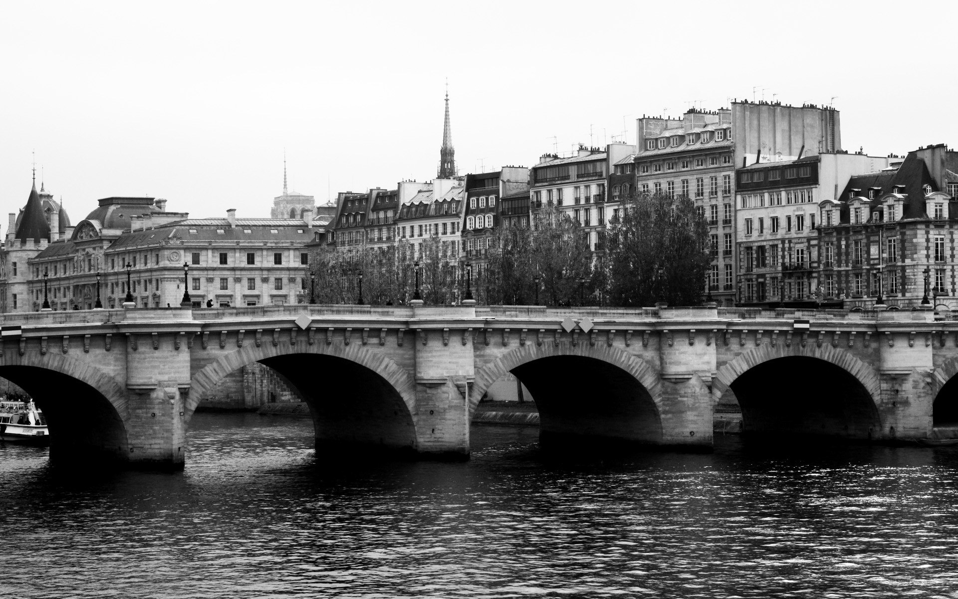 Bridge over the Seine in Paris