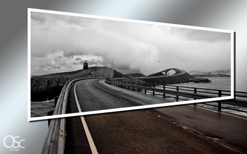 Bridge over Water — Black