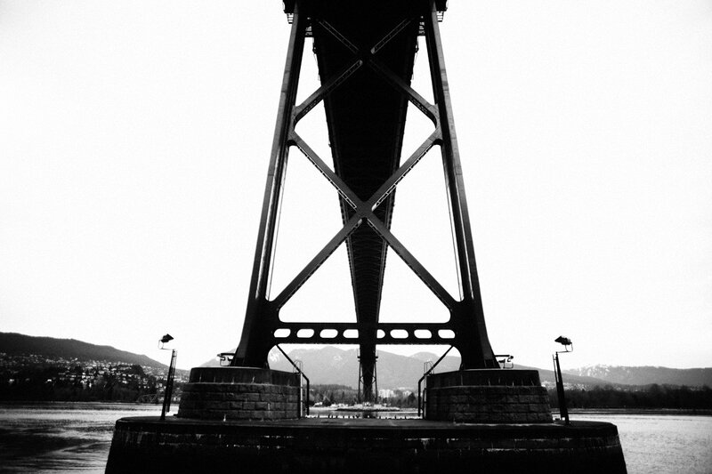 Bridge support structure
