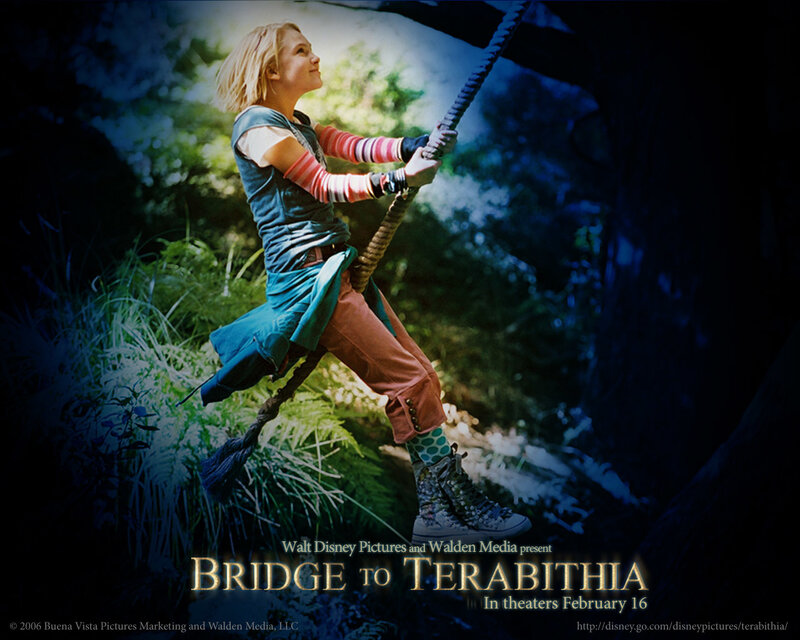Bridge to Terabithia movie poster