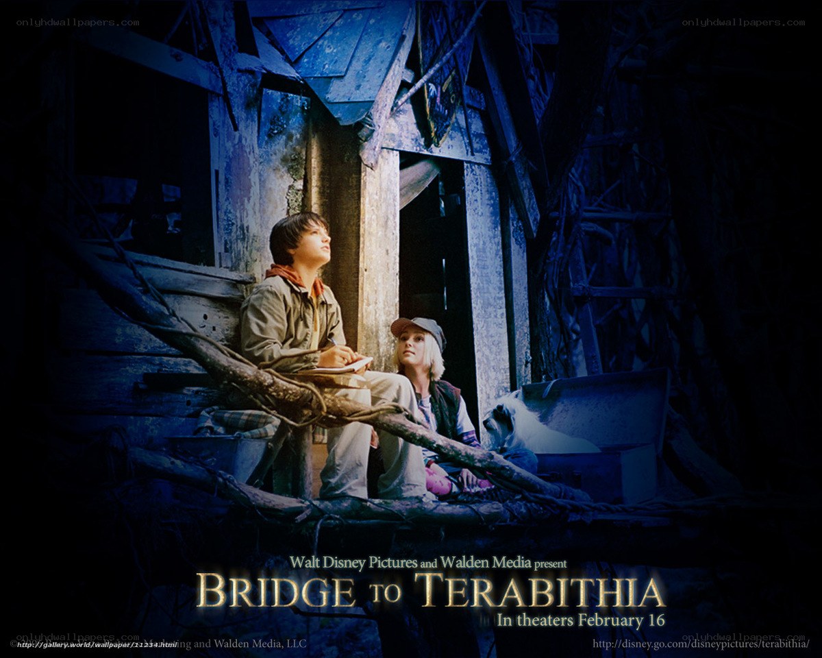 Bridge to Terabithia movie poster