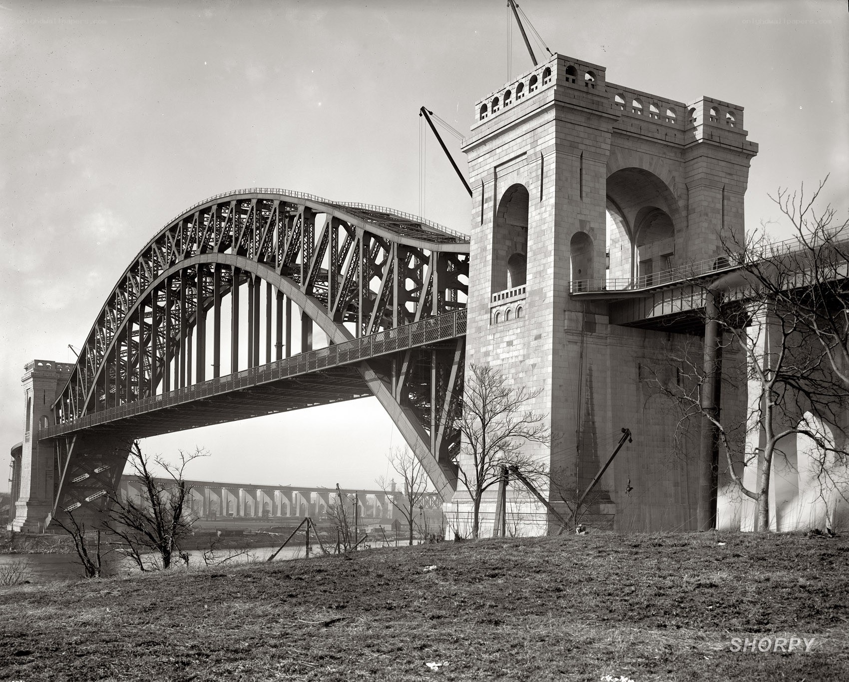 Bridge under construction