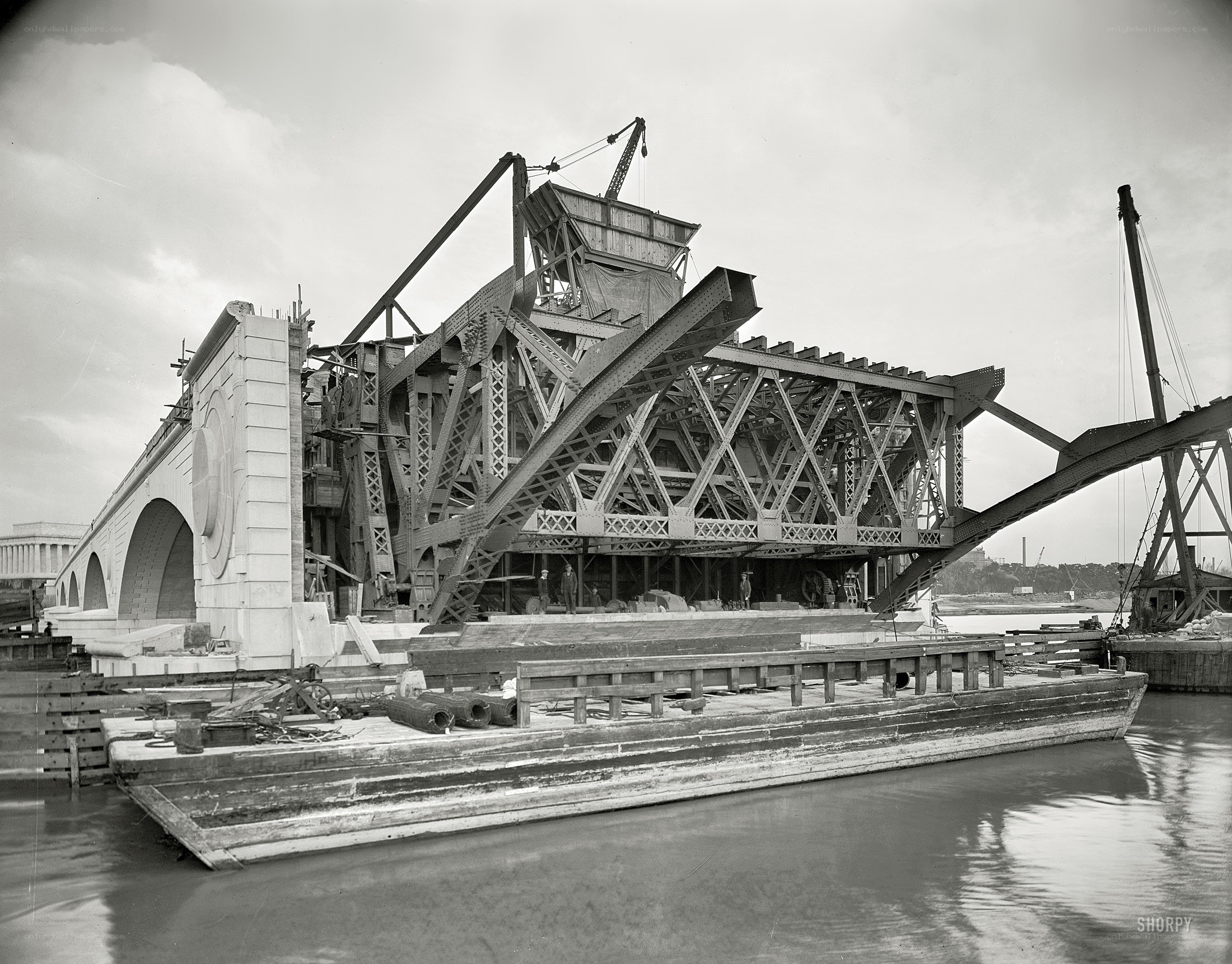 Bridge under construction