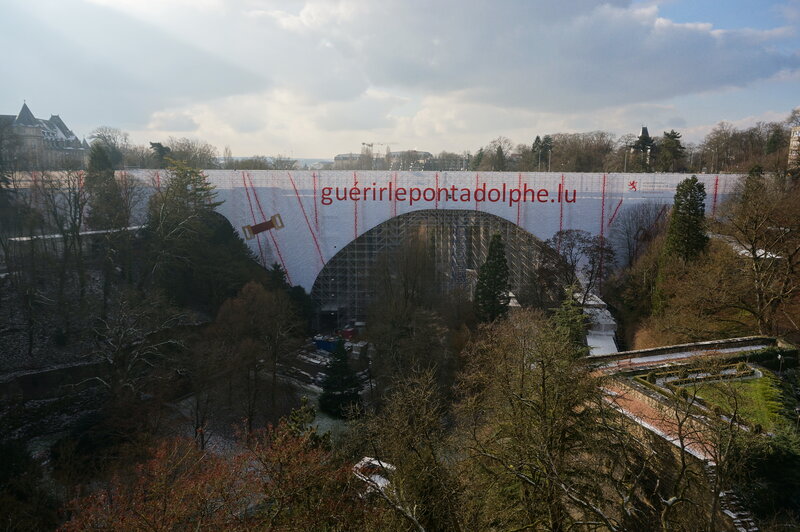 Bridge under Construction — White