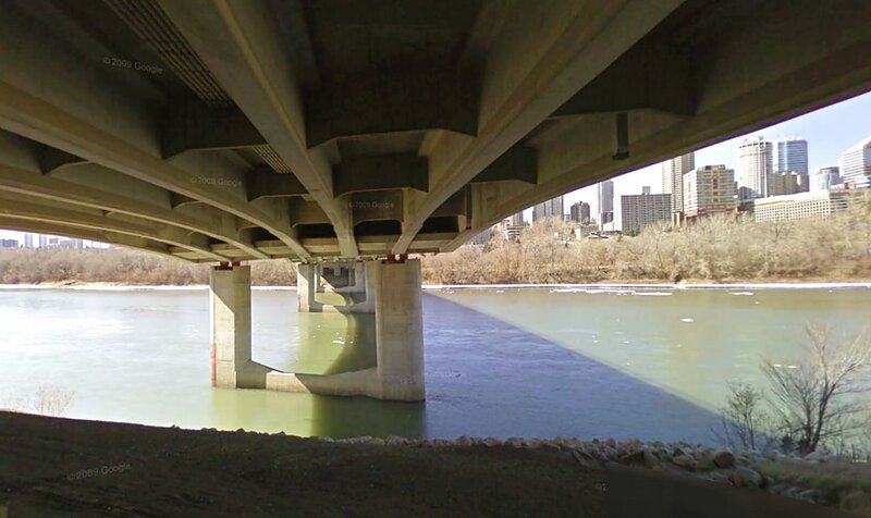 Bridge Underpass View — Gray