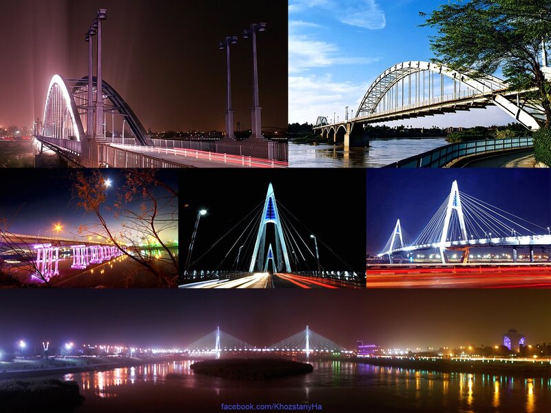 Bridges of Egypt at Night