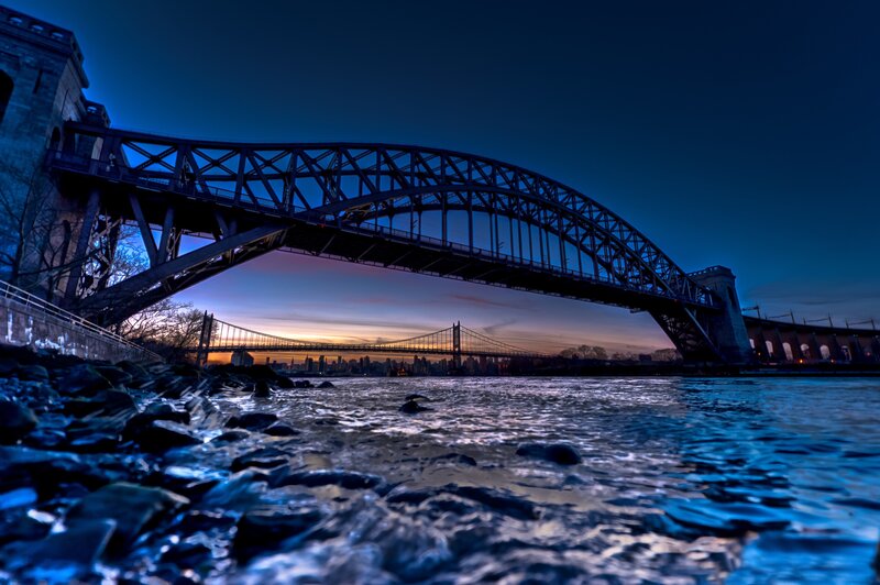 Bridges over River