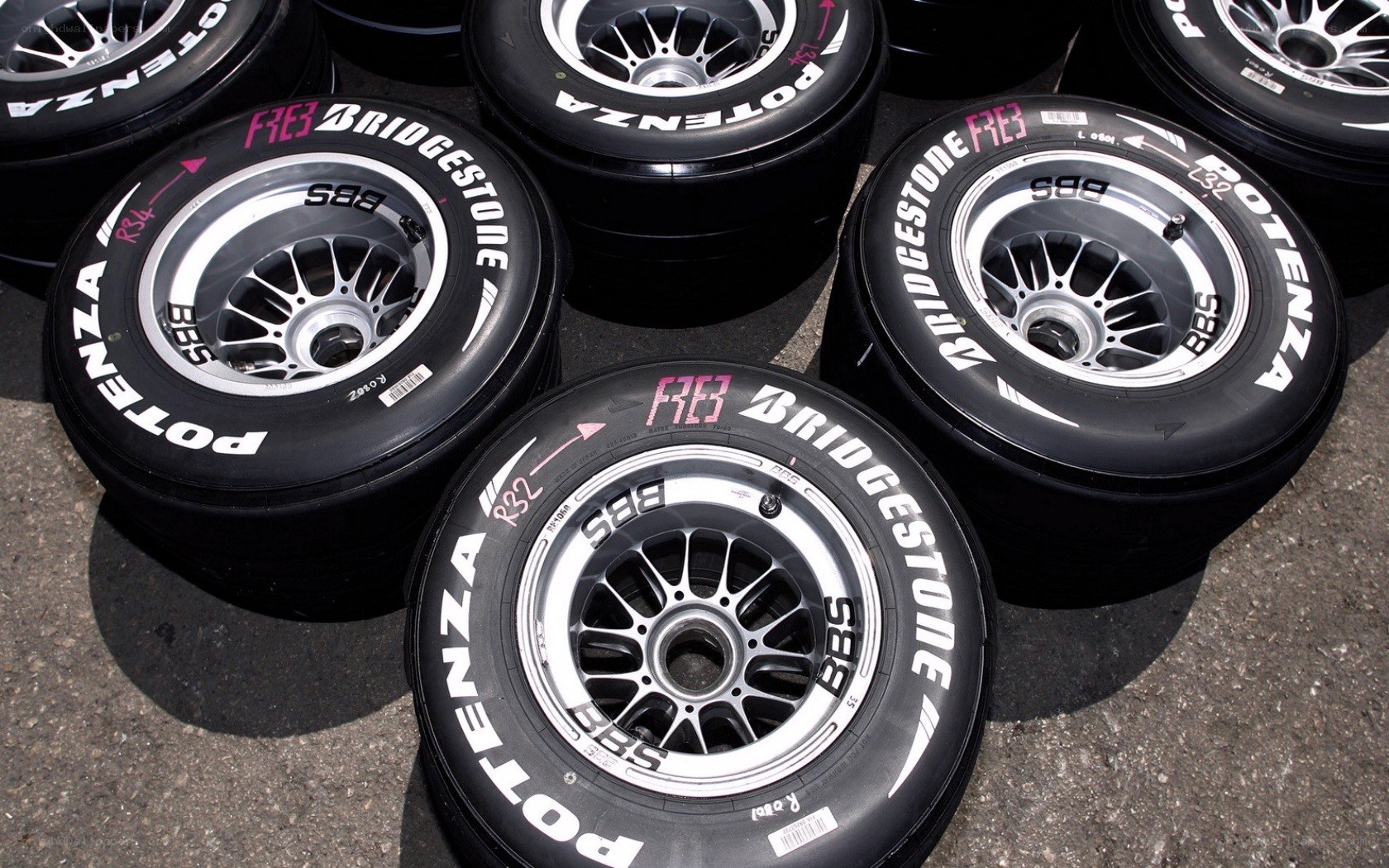 Bridgestone Potenza racing tires