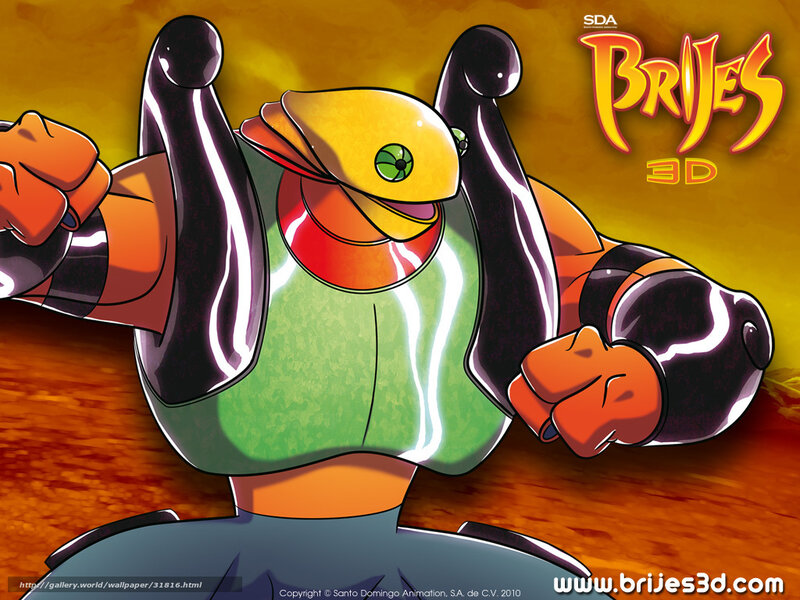 Briges 3D character artwork