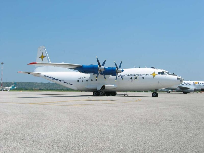 Bright Aviation aircraft on tarmac