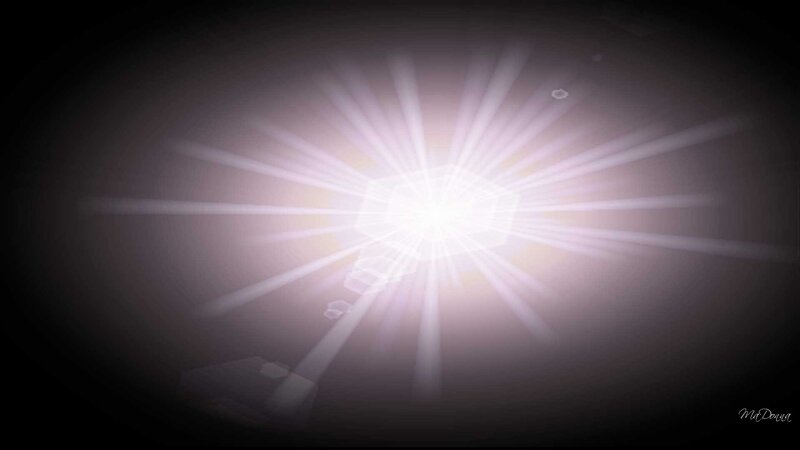bright light burst