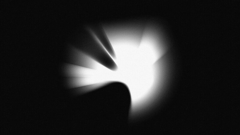 Bright Light Burst — Black, Dramatic