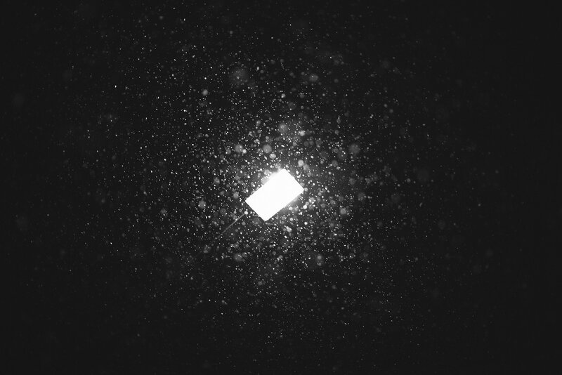 Bright Light in Dark Space — Black
