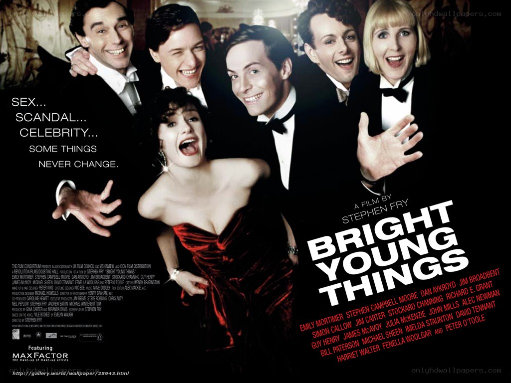 Bright Young Things movie poster