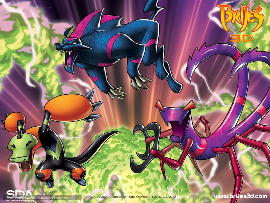 Brijes 3D monster battle