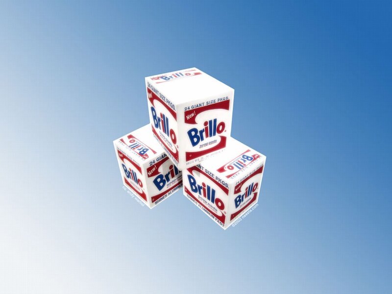 Brillo soap pads packaging