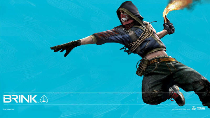 Brink character in action