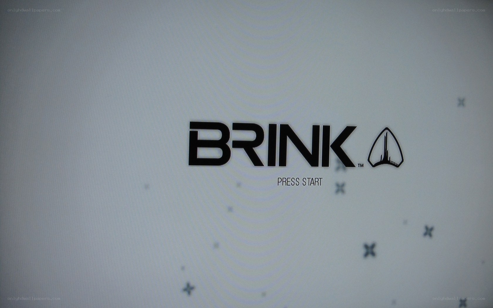 Brink game start screen