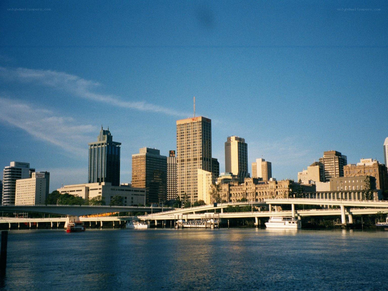 Brisbane city skyline
