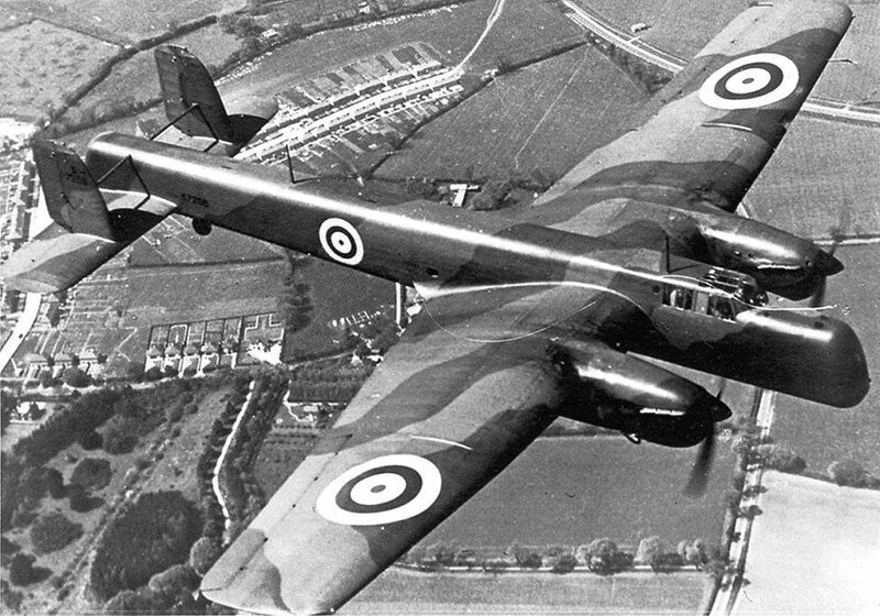 Bristol Beaufighter in flight