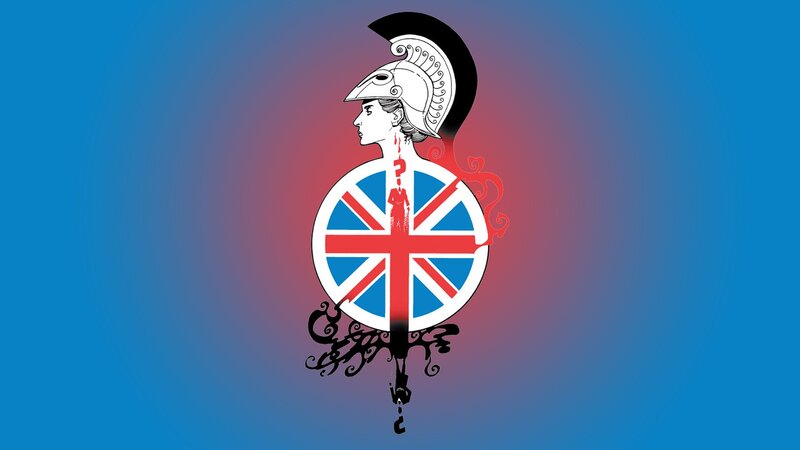 Britannia with Union Jack