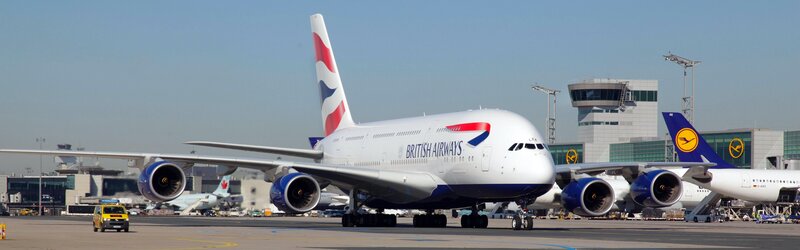 British Airways A380 — White, Calm