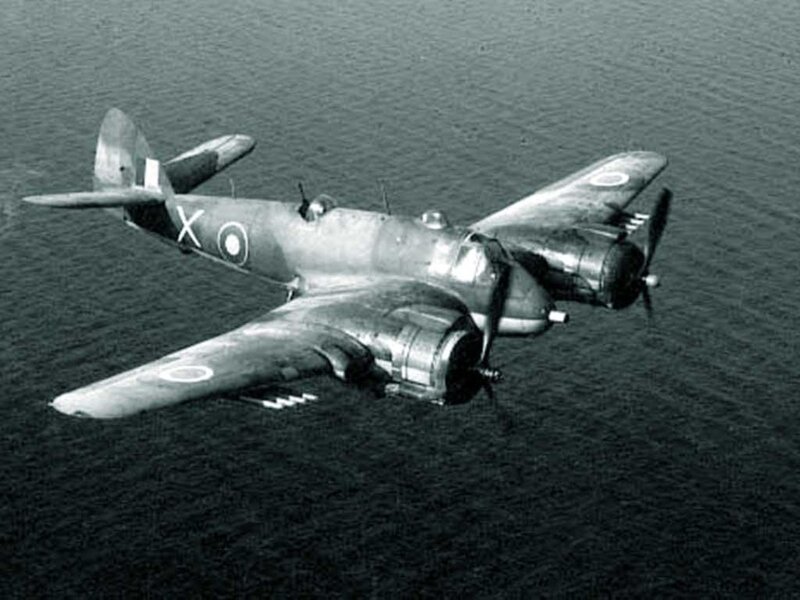 British Bomber Aircraft — Black, Neutral