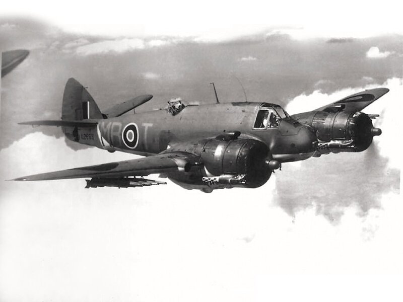 British Bomber Aircraft — Black