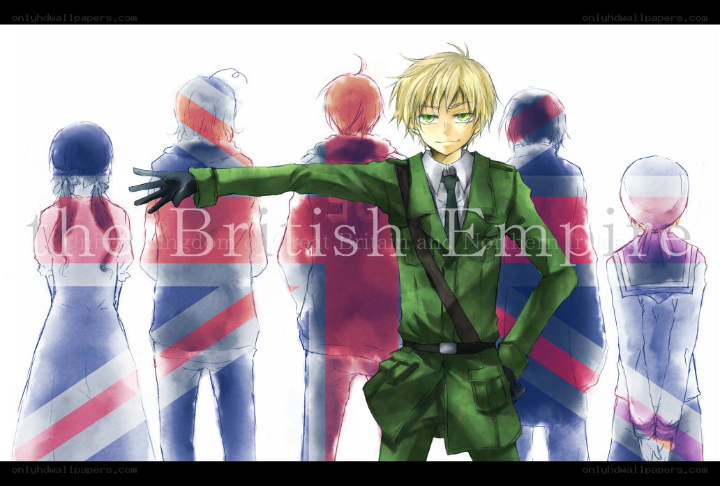 British Empire character art