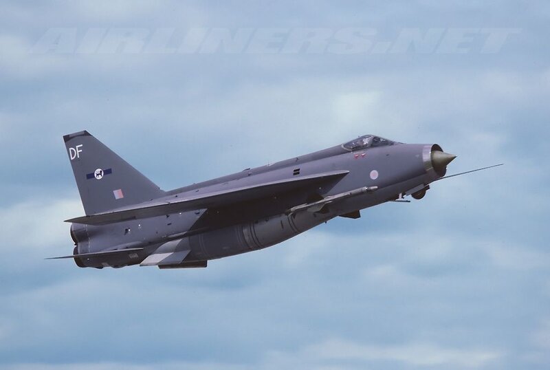 British fighter jet in flight