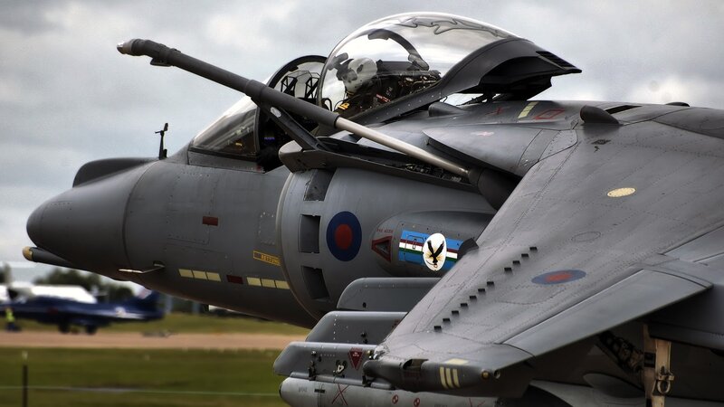 British Harrier Jet