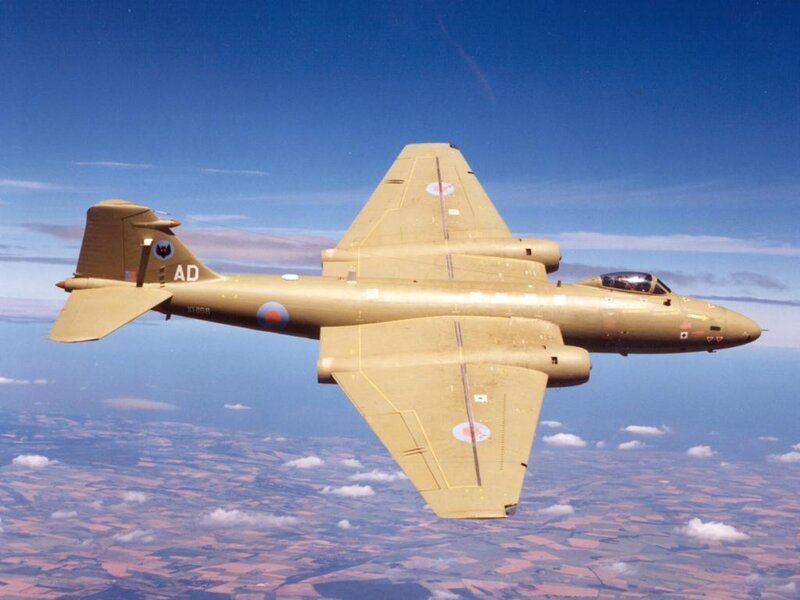 British Jet Aircraft — Blue