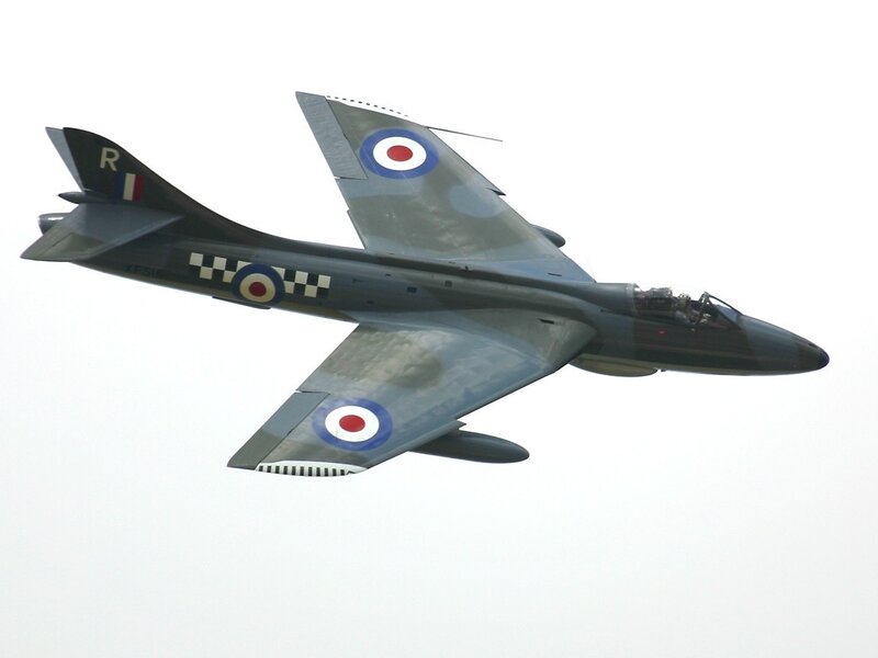 British jet in flight